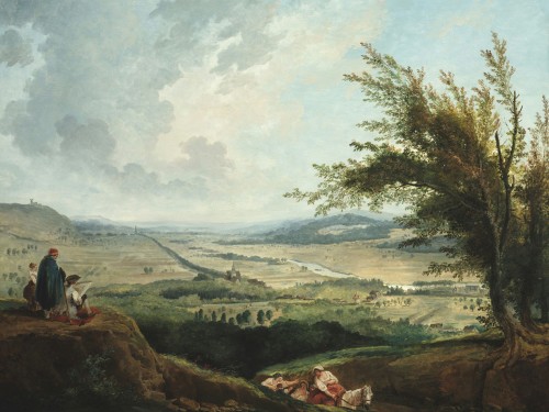 An extensive landscape near Paris