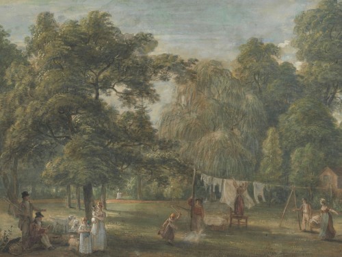 The Garden of Thomas Sandbys House
