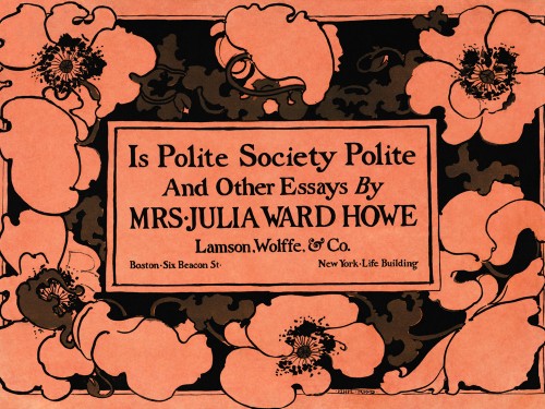 Is Polite Society Polite and Other Essays