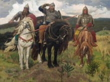 Картина Васнецов Виктор - Три богатыря