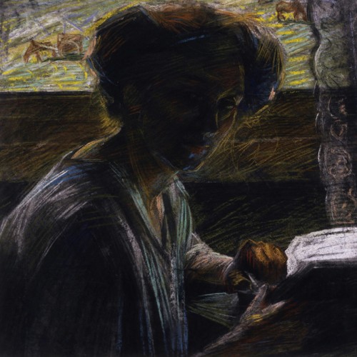 Portrait of the Artists Sister Reading