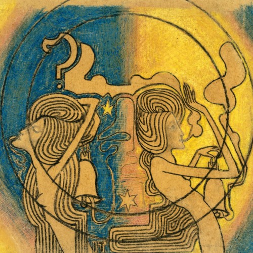 Two stylized female