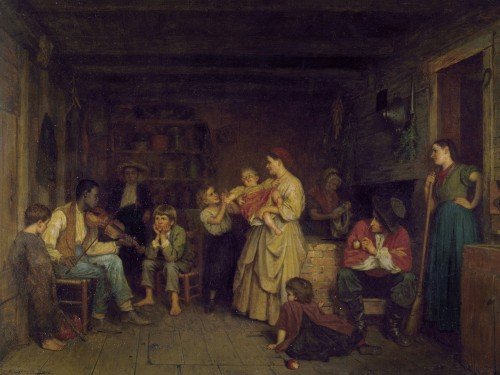 Fiddling His Way