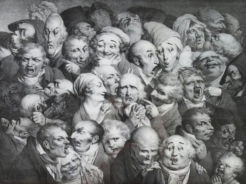 Group of Thirty-Five Heads
