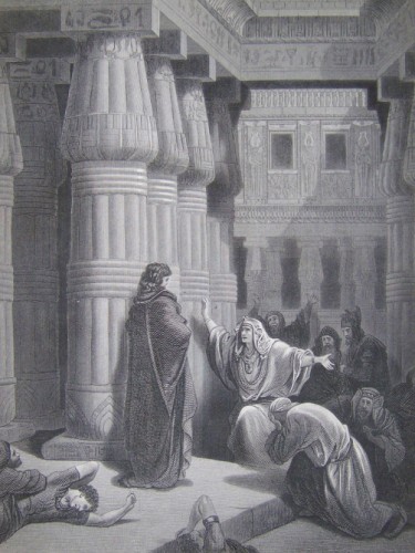 Holman The Egyptians Urging Moses To Depart