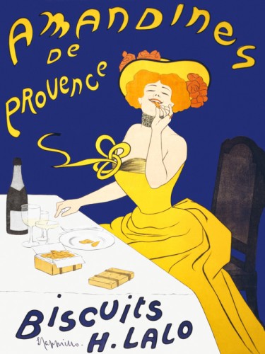 Woman eating almond cookies