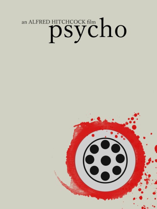 Постер (плакат) Минимализм: psycho Постер (плакат) Минимализм: psycho