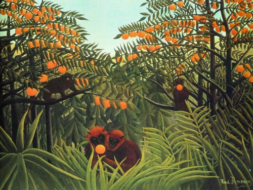 Apes in the Orange Grove