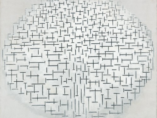 Composition 10 in black and white