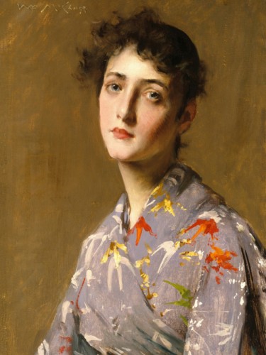 Girl in a Japanese Costume