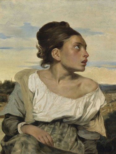 Orphan Girl at the Cemetery