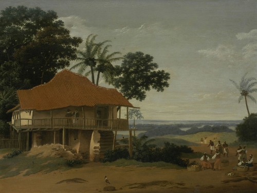 Brazilian Landscape with a Workers House