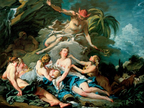 Mercury Confiding the Infant Bacchus
