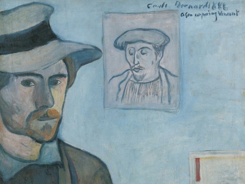 Self-Portrait with Portrait of Gauguin