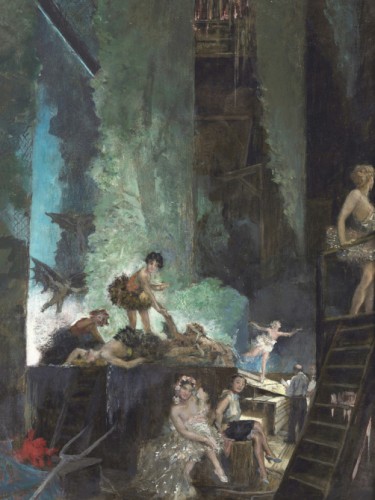 Rehearsal at La Scala Theater