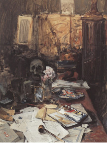 Картина Atelier Stillleben, 1889