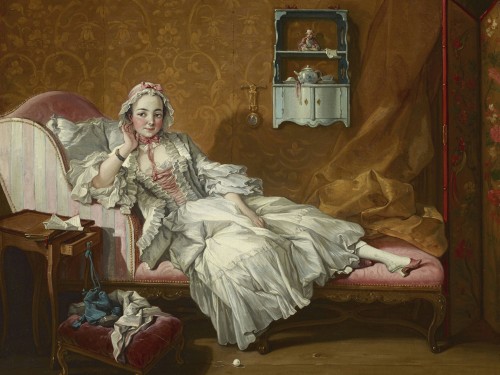 A Lady on Her Day Bed