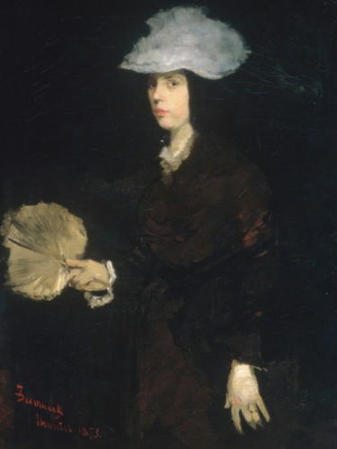 Lady with Fan