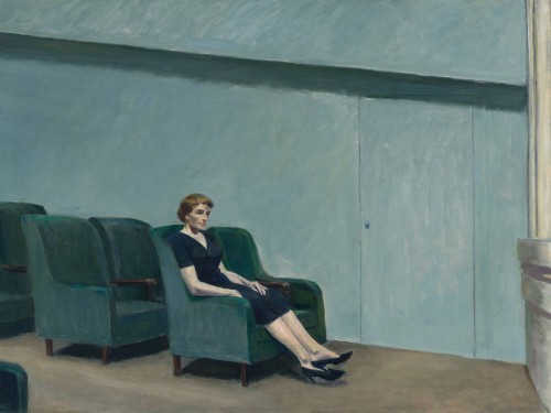 Картина Хоппер Эдвард - Антракт, 1963
