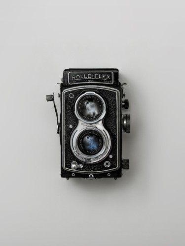 Винтажный фотоаппарат Rolleiflex