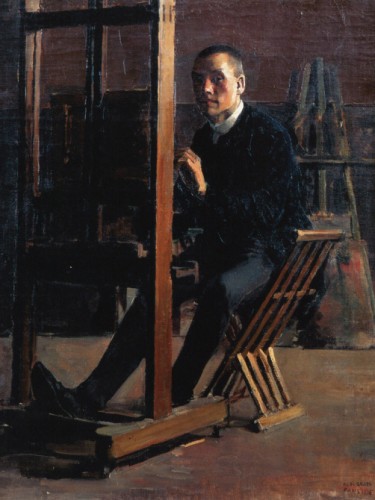 Self-Portrait at the Easel, 1885