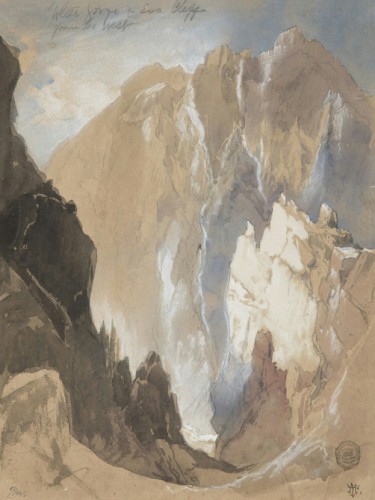 Toltec Gorge and Eva Cliff from the West