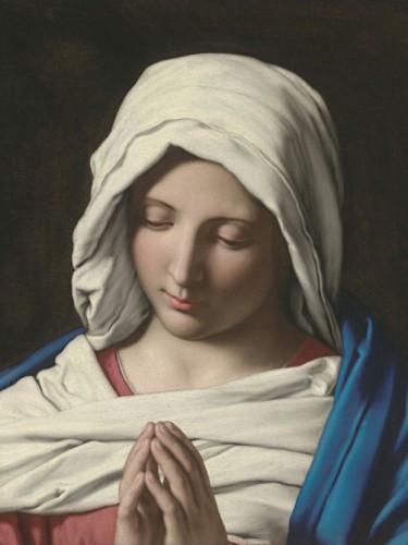 Madonna in prayer
