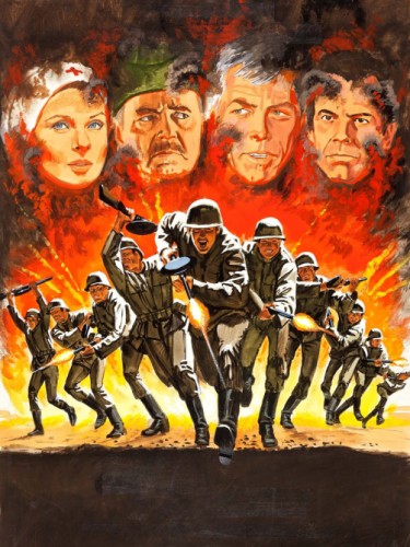 Cross of Iron Movie Poster Preliminary, 1977