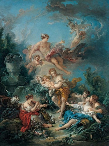 Mercury Confiding the Infant Bacchus