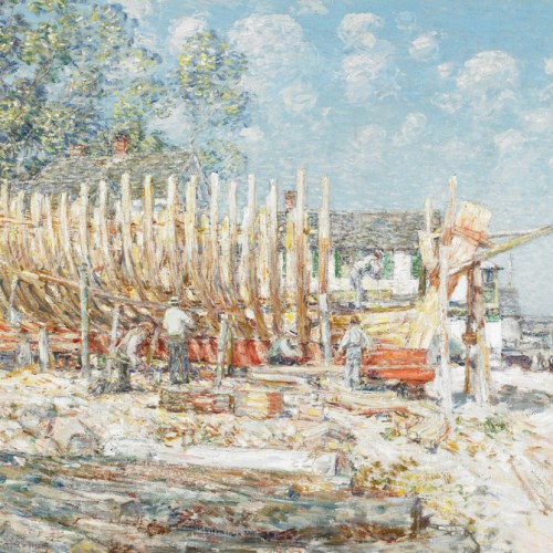 Building the Schooner, Provincetown