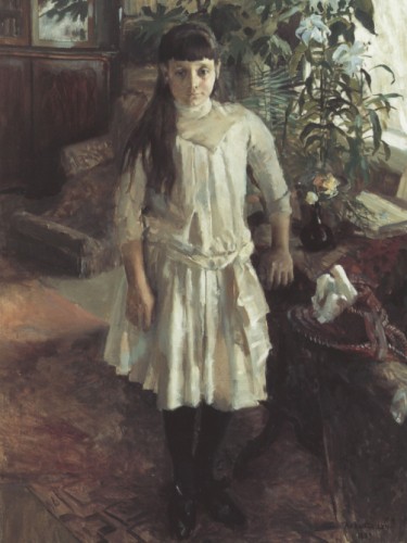 Portrat Sissi Serlachius, 1889