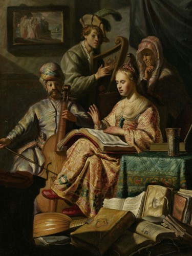 Musicerend gezelschap
