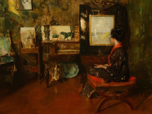 Alice in the Shinnecock Studio
