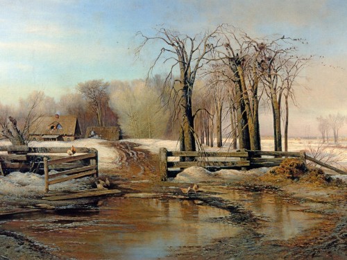 Весенний день, 1873
