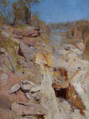 Fire's on Arthur Streeton