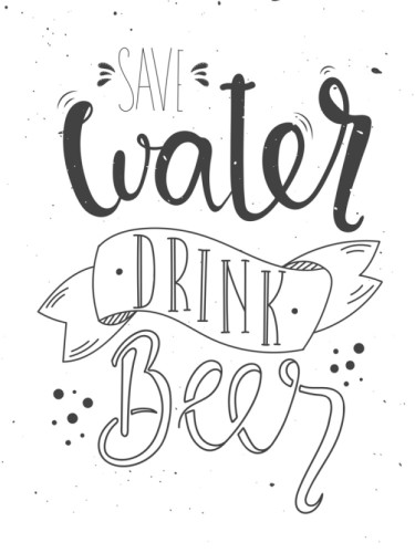 Save Water Drink Beer