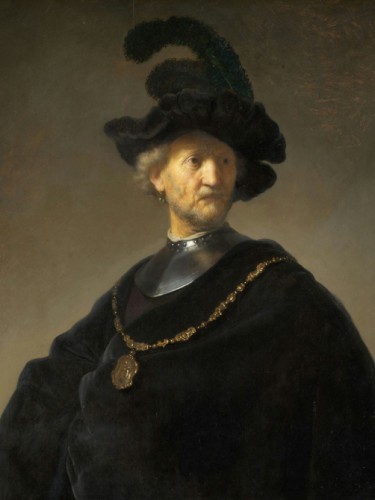 Old Man with a Gold Chain