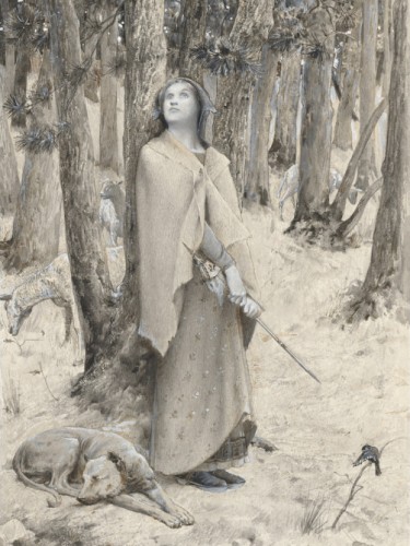 Joan of Arc Hearing the Voices