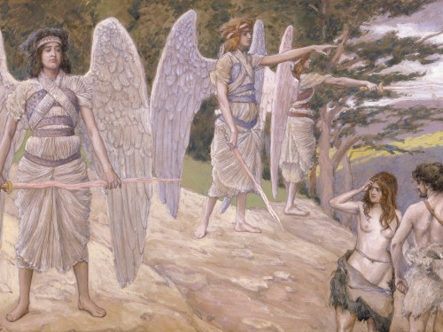 Adam and Eve Driven From Paradise