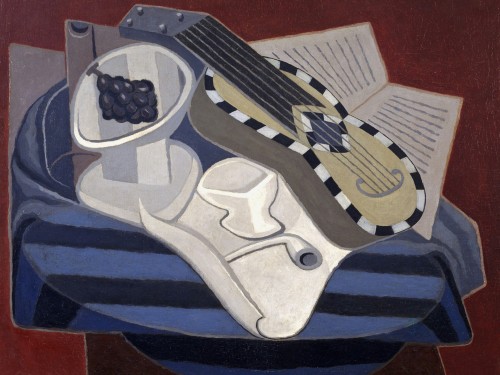 Guitar with inlays