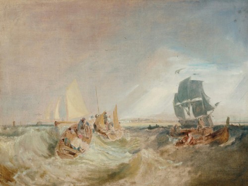 Shipping at the Mouth of the Thames
