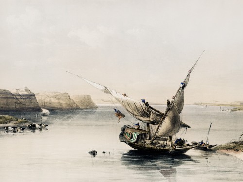 Approach to the Fortress of Ibrim