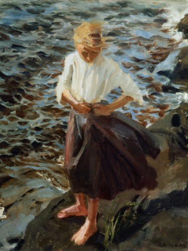 Windswept Girl, 1893