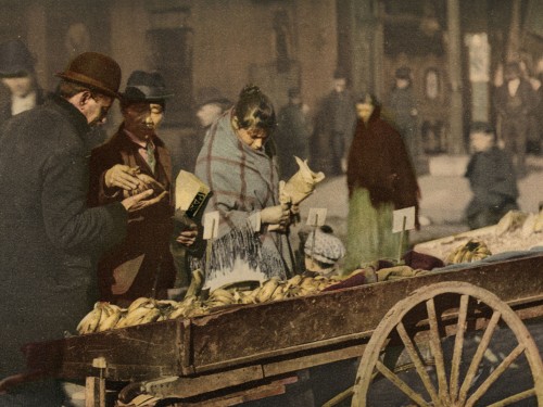 A banana cart