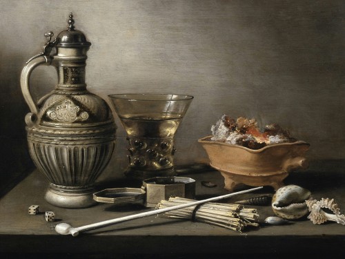 Still Life with a Stoneware Jug, Berkemeyer