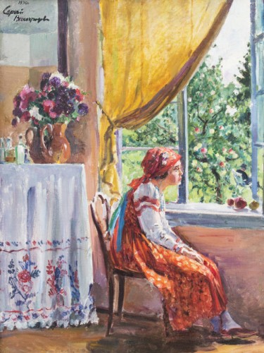 Барышня в сарафане