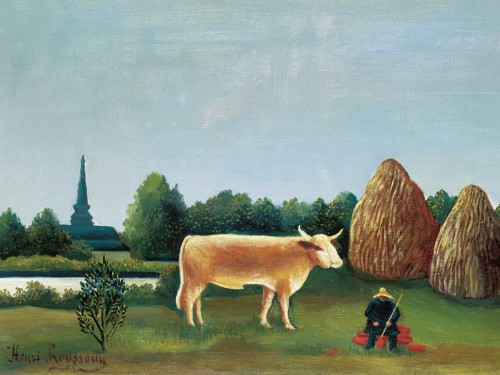 Scene in Bagneux on the Outskirts of Paris