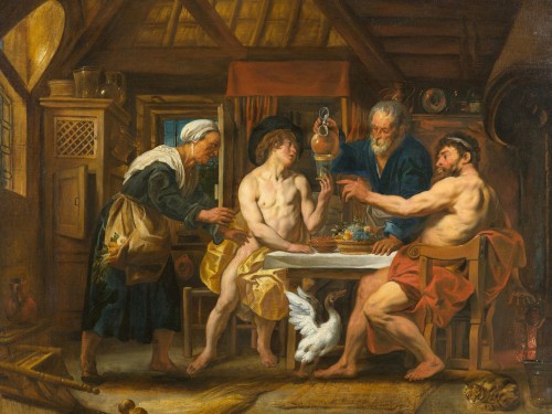 Jupiter and Mercury in the House of Philemon
