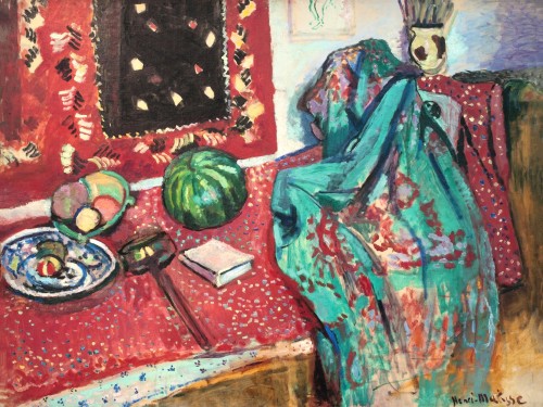 Картина Les Tapis rouges, 1906