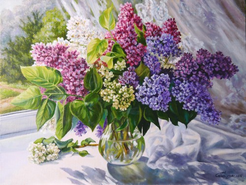 Букет сирени